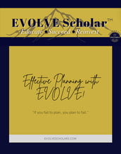 Load image into Gallery viewer, The EVOLVE Guide to Effective Planning
